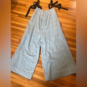 Anthropologie Romper with Pockets Small (4-6) NWT